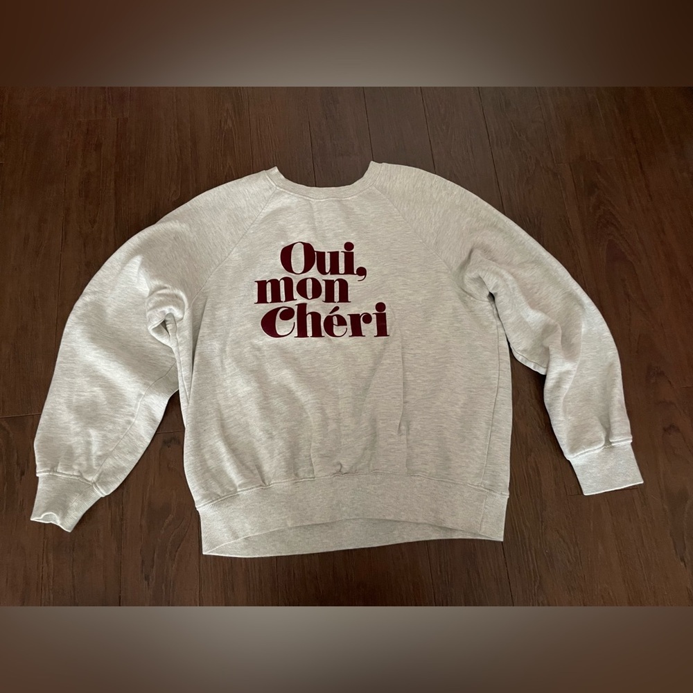 H&M lettering sweatshirt